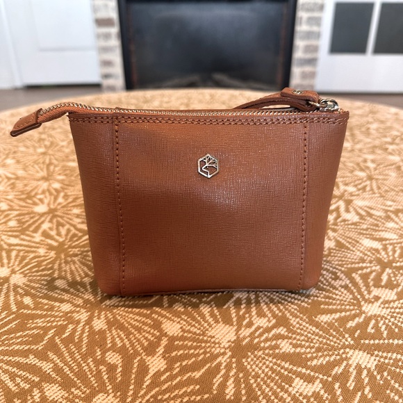 Valentina Handbags - Valentina Small Leather Cosmetic Bag